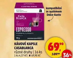 Penny Market KÁVOVÉ KAPSLE CASABLANCA různé druhy, 16 ks nabídka