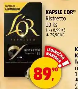 Penny Market KAPSLE L'OR Ristretto, 10 ks nabídka