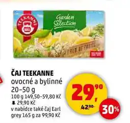 Penny Market ČAJ TEEKANNE ovocné a bylinné, 20-50 g nabídka