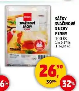 Penny Market SÁČKY SVAČINOVÉ SUCHY PENNY, 100 ks nabídka