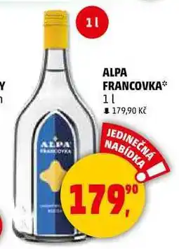 Penny Market ALPA FRANCOVKA, 1 l nabídka