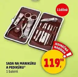 Penny Market SADA NA MANIKÚRU A PEDIKÚRU, 1 balení nabídka