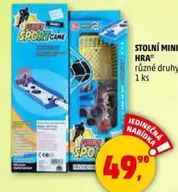 Penny Market STOLNÍ MINI HRA různé druhy, 1 ks nabídka