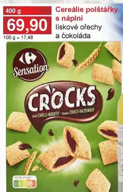 PLUS JIP Cereálie polštářky s náplní nabídka