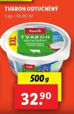 Lidl Tvaroh odtučněný nabídka