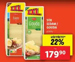 Lidl Sýr Eidam/Gouda plátky nabídka