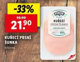 Lidl Kuřecí prsní šunka nabídka