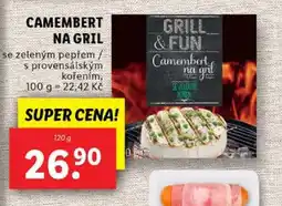 Lidl Camembert na gril nabídka