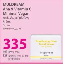Hebe MULDREAM Aha & Vitamin C Minimal Vegan nabídka