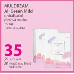 Hebe MULDREAM All Green Mild revitalizační nabídka