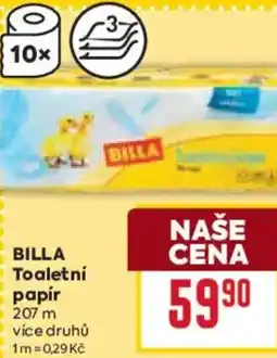 Billa BILLA Toaletní papír nabídka