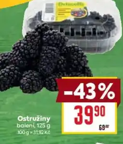 Billa Ostružiny nabídka