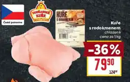 Billa Kuře srodokmenem chlazené nabídka