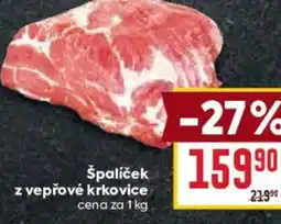 Billa Špalíček z vepřové krkovice nabídka