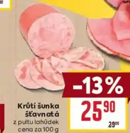 Billa Krůtí šunka šťavnatá nabídka