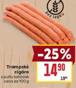 Billa Trampské cigáro nabídka