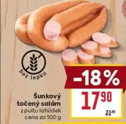 Šunkový točený salám