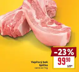 Billa Vepřový bok špička nabídka