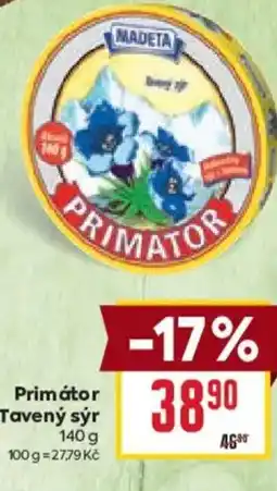 Billa MADETA Primátor Tavený sýr nabídka