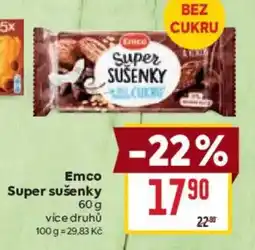 Billa Emco Super sušenky nabídka
