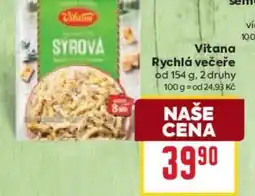 Billa Vitana Rychlá večeře nabídka