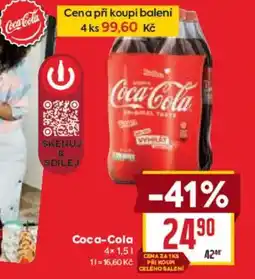 Billa Coca-Cola nabídka