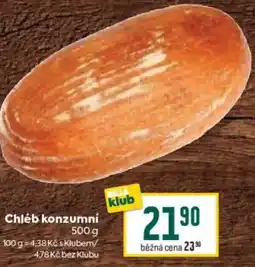 Billa Chleb konzumní nabídka