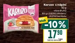 Billa Karuzo s náplní nabídka