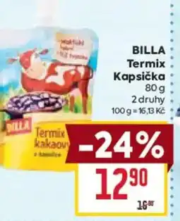 Billa BILLA Termix Kapsička nabídka