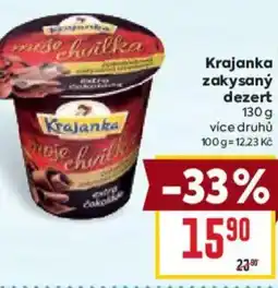 Billa Krajanka zakysaný dezert nabídka