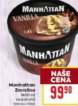 Billa Manhattan Zmrzlina nabídka