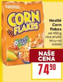 Billa Nestlé Corn flakes nabídka