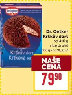 Billa Dr. Oetker Krtkův dort nabídka
