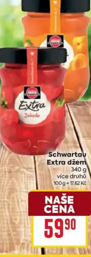 Billa Schwartau Extra džem nabídka