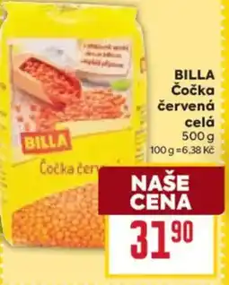 Billa BILLA Čočka červená celá nabídka