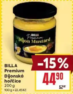 Billa BILLA Premium Dijonská hořčice nabídka