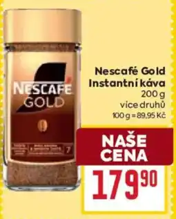 Billa Nescafe Gold Instantní káva nabídka
