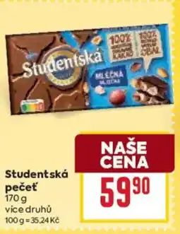 Billa Studentská pečeť nabídka