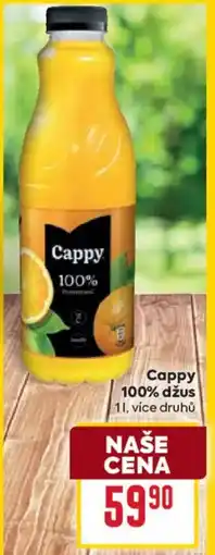 Billa Cappy 100% džus nabídka