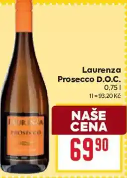 Billa Laurenza Prosecco D.O.C. nabídka