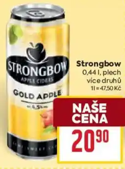 Billa STRONGBOW nabídka