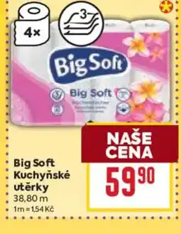 Billa Big Soft Kuchyňské utěrky nabídka