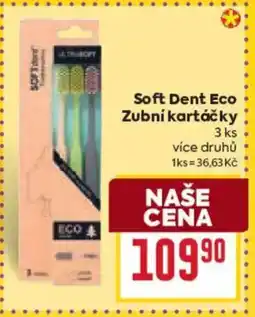 Billa Soft Dent Eco Zubní kartáčky nabídka