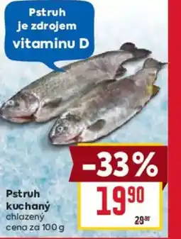 Billa Pstruh kuchaný chlazený nabídka