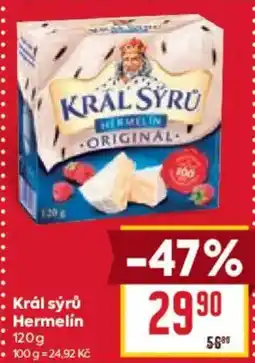 Billa Král sýrů Hermelín nabídka