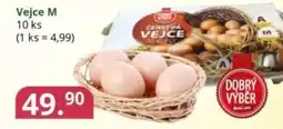 Potraviny CZ Vejce M nabídka