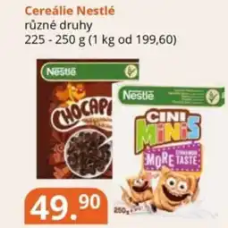 Potraviny CZ Cereálie Nestlé nabídka