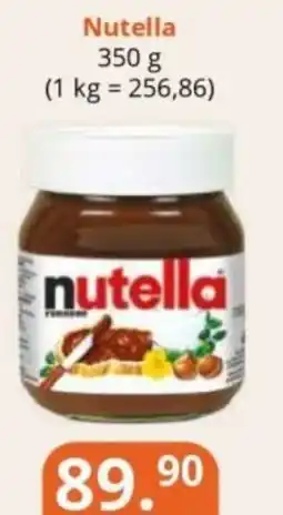 Potraviny CZ Nutella nabídka