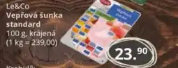 Potraviny CZ Le&Co Vepřová šunka standard nabídka