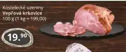 Potraviny CZ Kostelecké uzeniny Vepřová krkovice nabídka